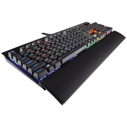 Corsair K70 RGB RAPIDFIRE Mechanical Gaming Keyboard  Cherry MX Speed RGB Nordic (CH-9101014-ND) - 1