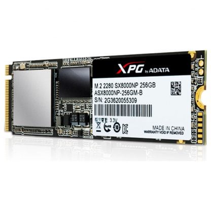 ADATA SX8000 256GB 3D NAND SSD M.2 PCIe Gen3x4 (ASX8000NP-256GM-C) - 5