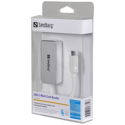 Sandberg USB-C Multi Card Reader (136-10) - 2