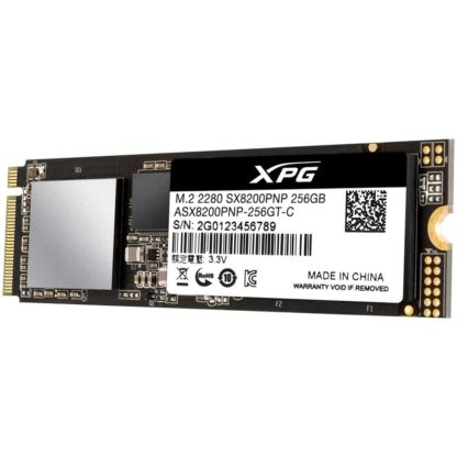 ADATA XPG SX8200 PRO 256GB 3D TLC SSD M.2 PCIe Gen3x4 (ASX8200PNP-256GT-C) - 1