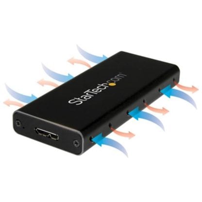 StarTech USB 3.1 (10Gbps) mSATA Drive Enclosure (SMS1BMU313) - 4