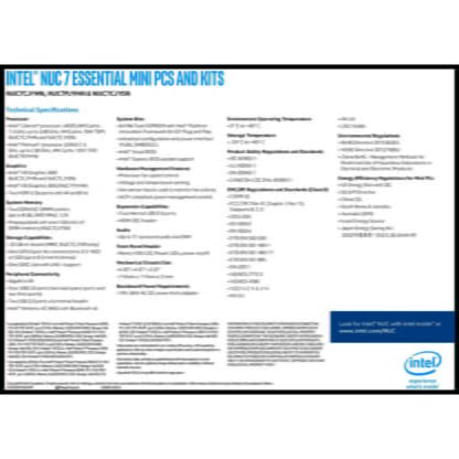 Intel NUC7PJYHN Pantium Mini PC runko (ilman 3.5mm audioliitäntää) (BOXNUC7PJYHN2) - 8