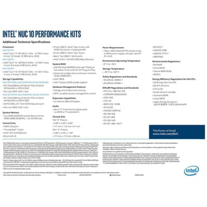 Intel NUC10i7FNKN Core i7 Mini PC runko (matala, ilman 3.5mm audioliitäntää) (BXNUC10I7FNKN2) - 7