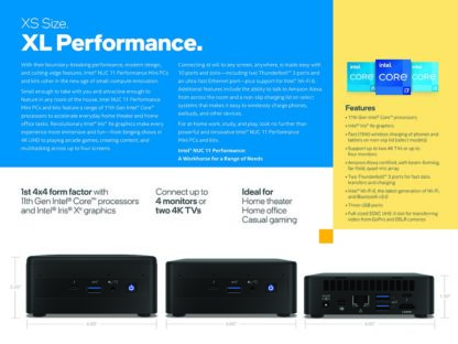 Intel NUC 11 Performance - Product Brief- 2