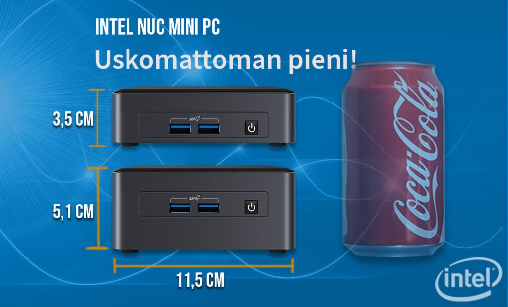 Intel NUC Mini PC - Uskomattoman pieni