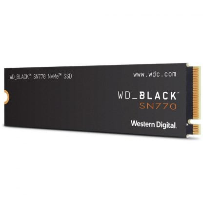 WD Black SN770 1TB TLC 3-bit SSD M.2 PCIe Gen4.0x4 (WDS100T3X0E) - 1