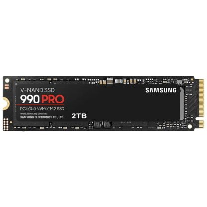 Samsung 990 PRO 2TB 3D MLC 3-bit SSD M.2 PCIe Gen4.0x4 (MZ-V9P2T0BW) - 1