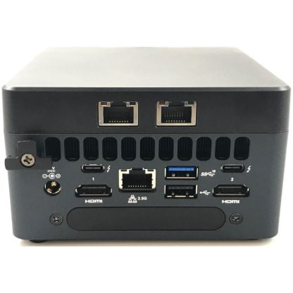 Intel NUC vaihtokansi 2 x 1Gbps verkkoliitäntä RJ45 (GR-LID-1971) - 1