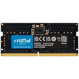 Crucial 8GB 4800MT/s DDR5 CL40 SO-DIMM (CT8G48C40S5) - 1