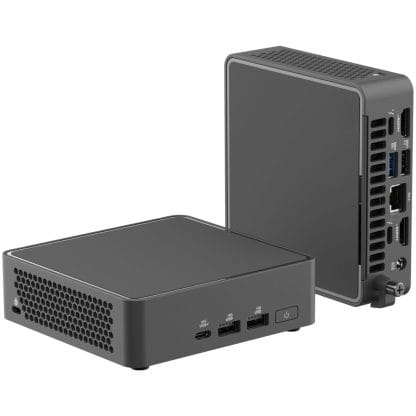 Asus NUC 15 Pro NUC15CRKU7 Core Ultra 7 Mini PC runko (matala)